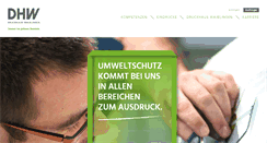 Desktop Screenshot of dhw.de